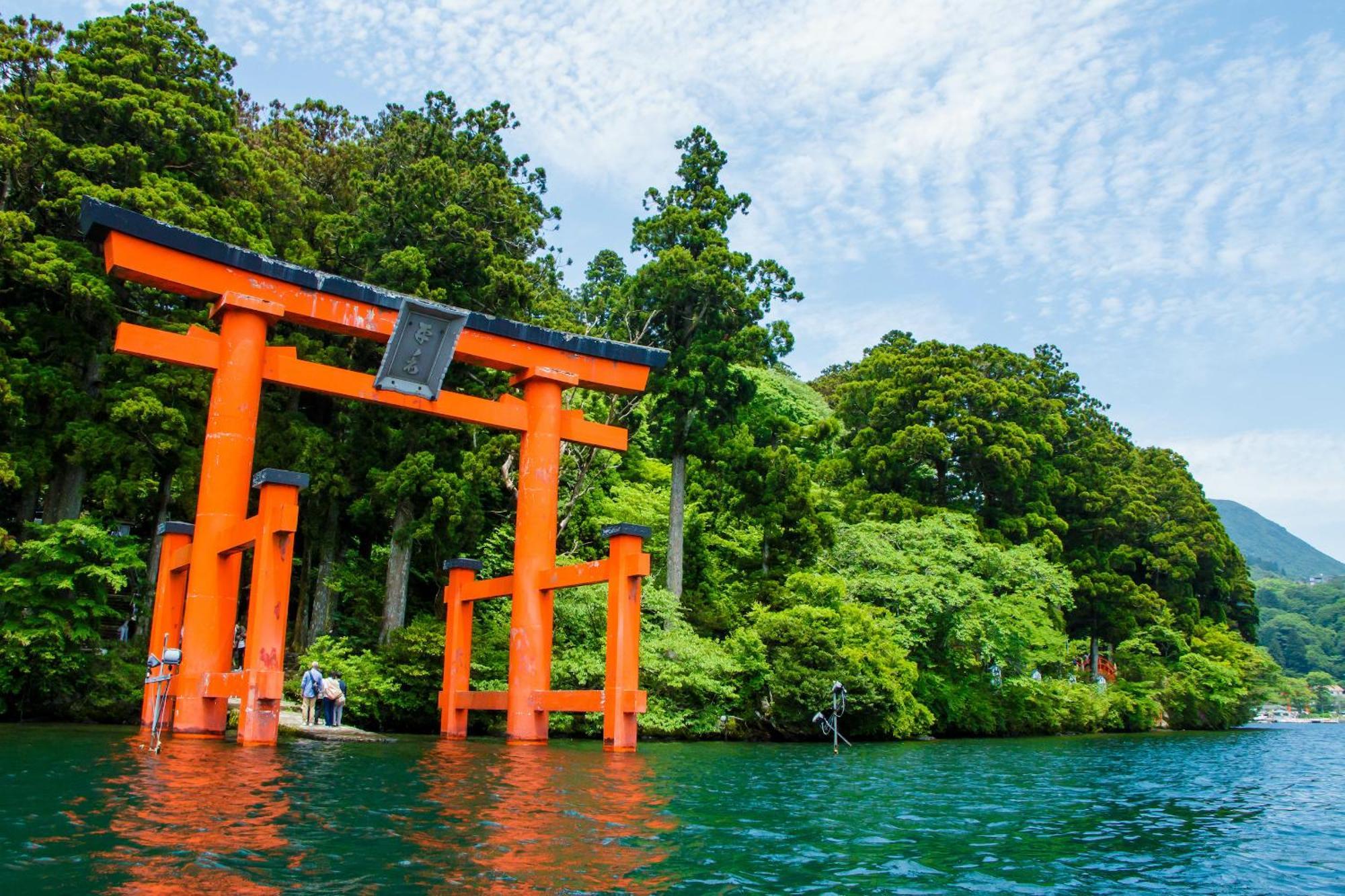 Oku Yugawara Tsubaki Hotel Bagian luar foto