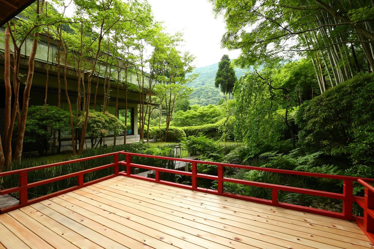 Oku Yugawara Tsubaki Hotel Bagian luar foto